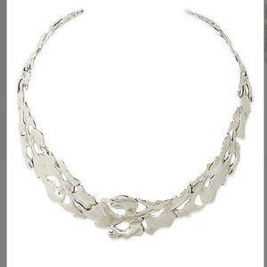 Kendra Scott Vintage-Finish Silvertone Savannah Bib Necklace